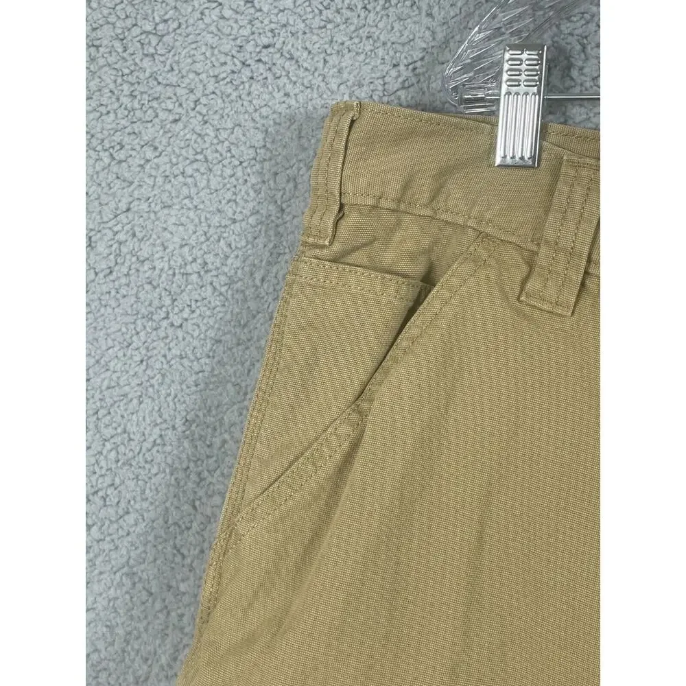Carhartt Cargo Shorts Size 42 Men's Rugged Flex Relaxed Fit Tan Beige